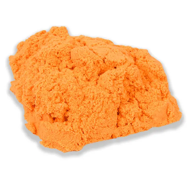 Кинетический песок Strateg Magic sand оранжевый 500 г (39403-7) - фото 2