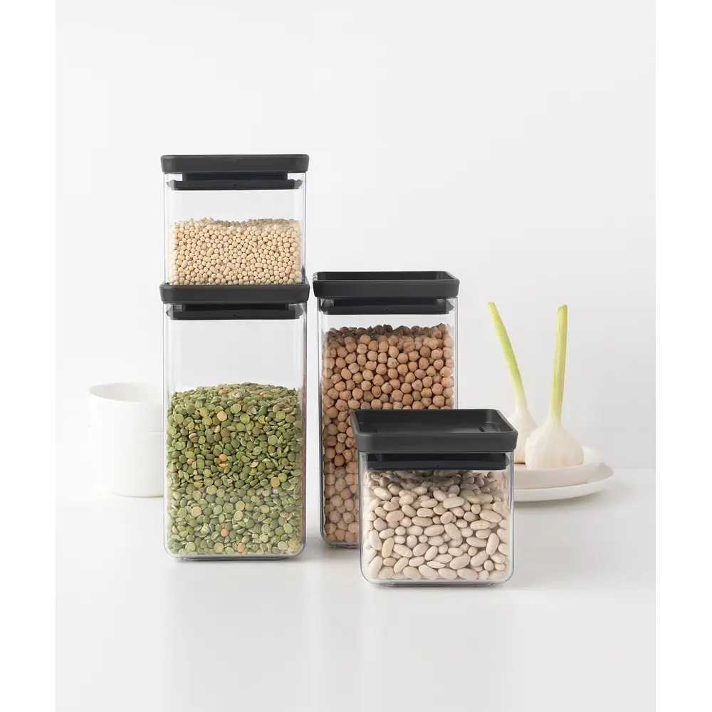Набор емкостей Brabantia Tasty+ для хранения продуктов 4 шт (122422) - фото 2