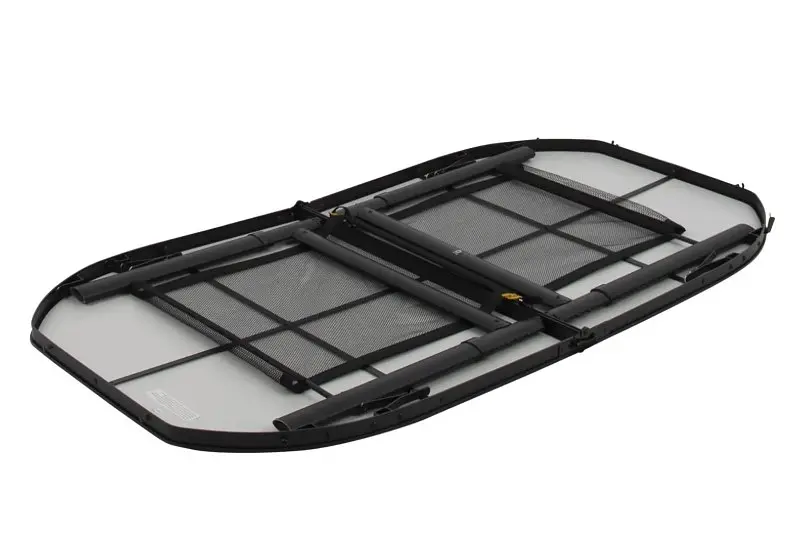 Стіл Bo-Camp Northgate Oval 150x80 cm Black/Grey (1404188) - фото 9