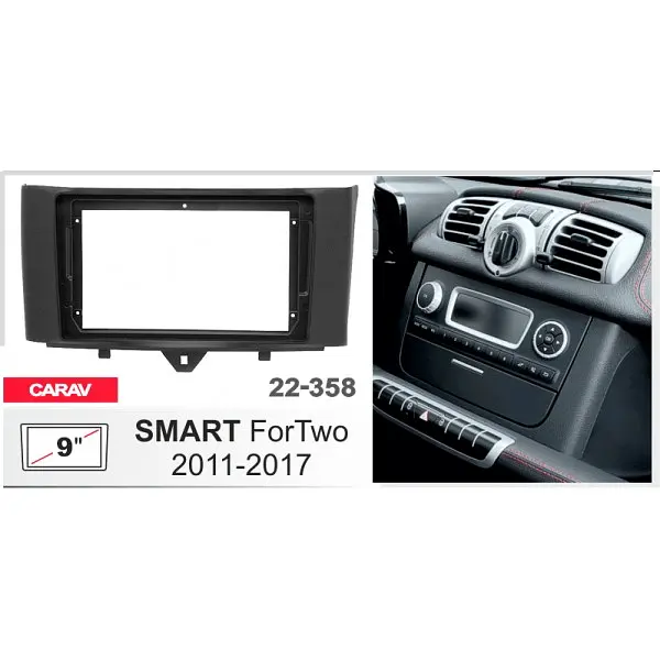 Перехідна рамка Carav Smart ForTwo 22-358 - фото 5