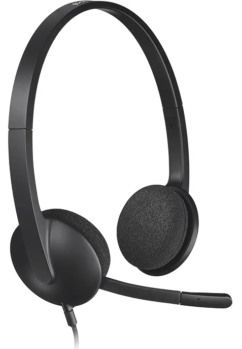 Гарнітура Logitech Stereo Headset H340 (5990386) - фото 4