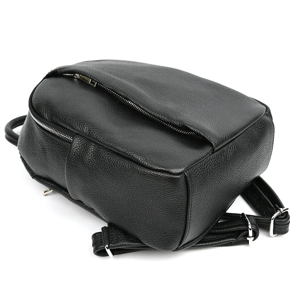 Кожаный женский рюкзак VIRGINIA CONTI 23х30х10 см sum0028642 - фото 5