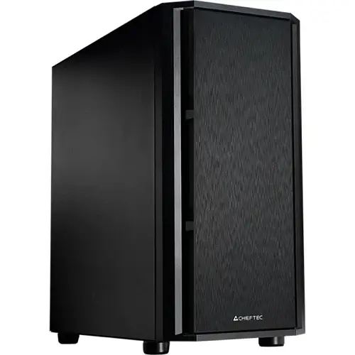 Корпус Chieftec Pro Mini, чорний, без БП, MicroATX/Mini ITX, 1xType-C/1xUSB 3.0/1xUSB 2.0, макс. CPU – 165 мм/VGA – 330 мм,