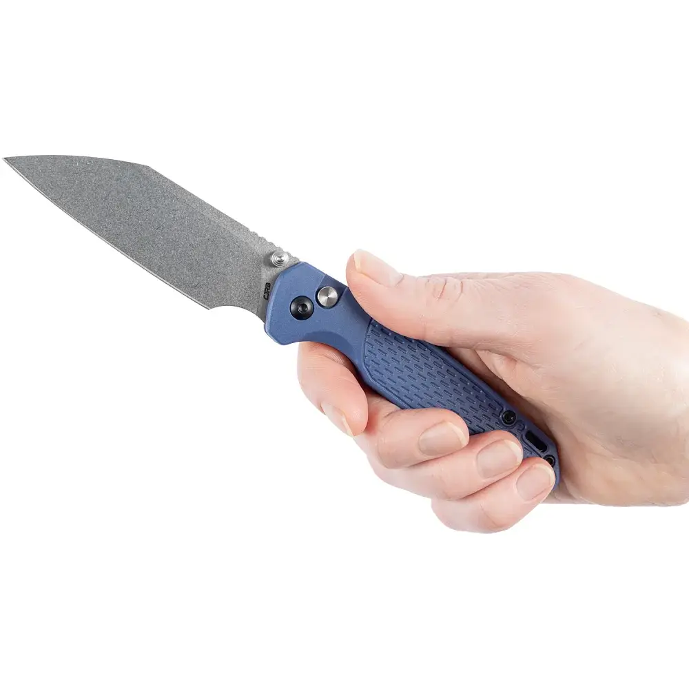 Нож CJRB Pyrite Light AR-RPM9 FRN Blue - фото 5