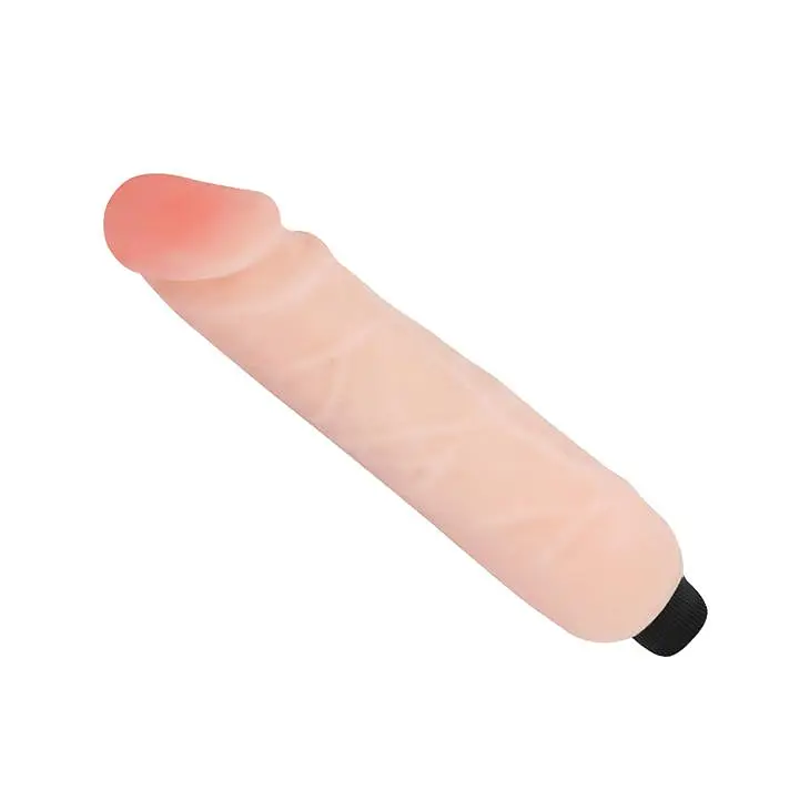 Вібратор Baile Cyberskin Big Vibe Flesh 24.8 см тілесний - фото 3