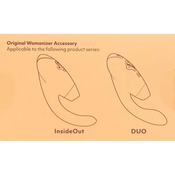 Змінні насадки на Womanizer Inside Out та Duo, чорний, розмір М - фото 3
