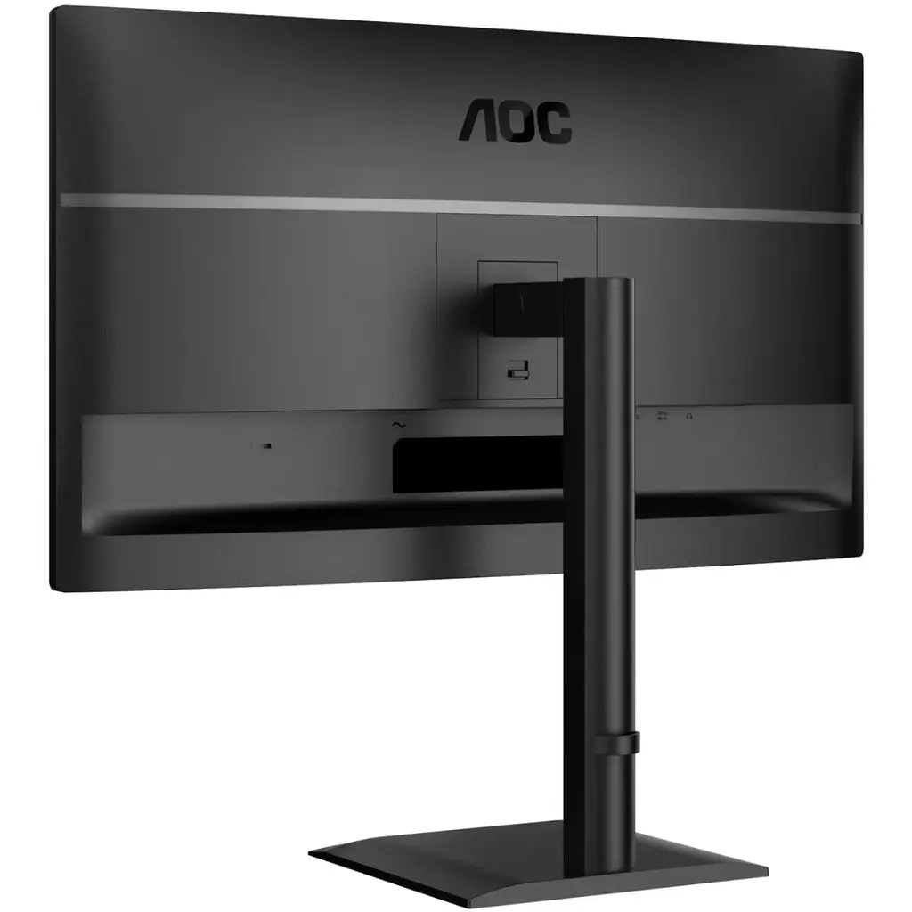 Монітор TFT 27" AOC Q27E4U, QHD, 120Hz, HDMI, DP, USB-hub, HAS, Pivot, колонки, чорний (Q27E4U) - фото 3