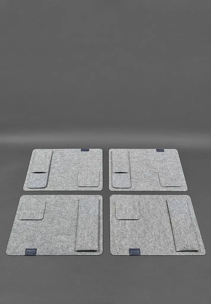 Набор для сервировки стола на 4 персоны синий - фото 3