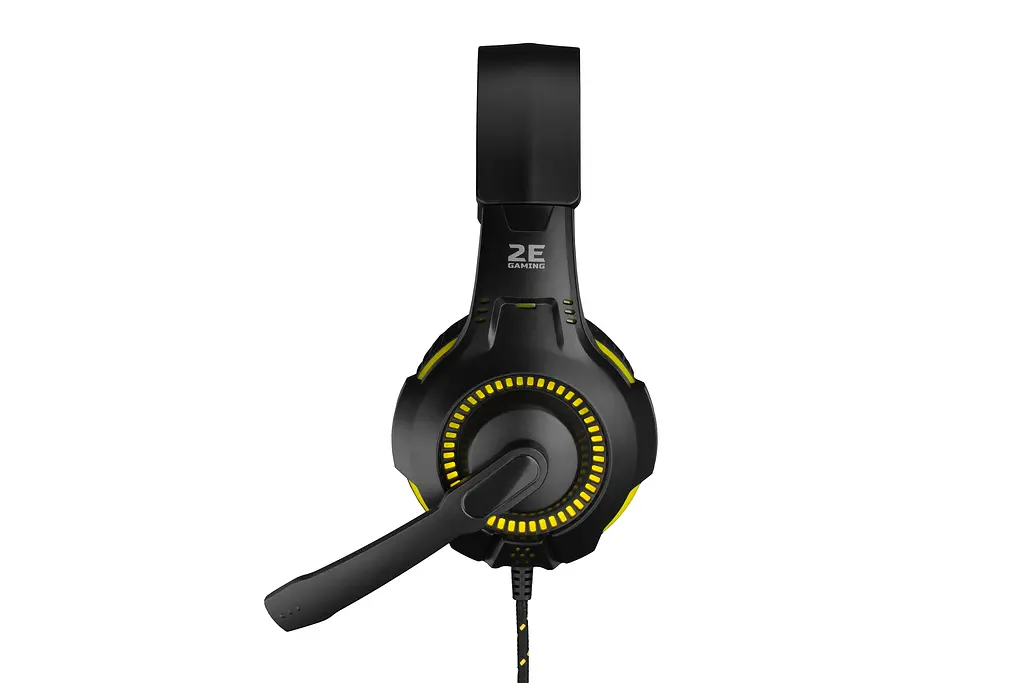 Гарнитура игровая 2E Gaming HG300 LED 3.5 мм Black (2E-HG300BK) - фото 5