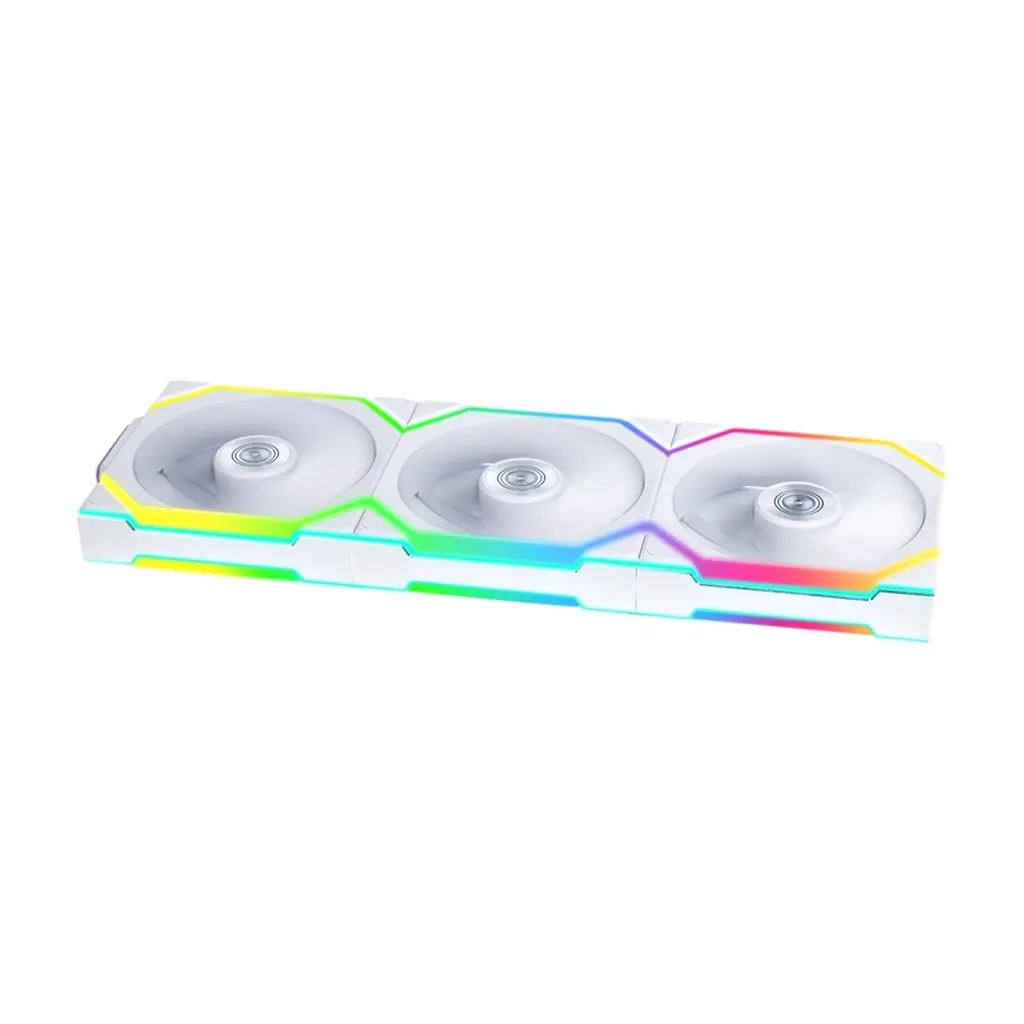 Кулер до корпусу Lian Li Uni Fan SL WIRELESS 120-3, White (G99.12SL1W3W.00) - фото 2