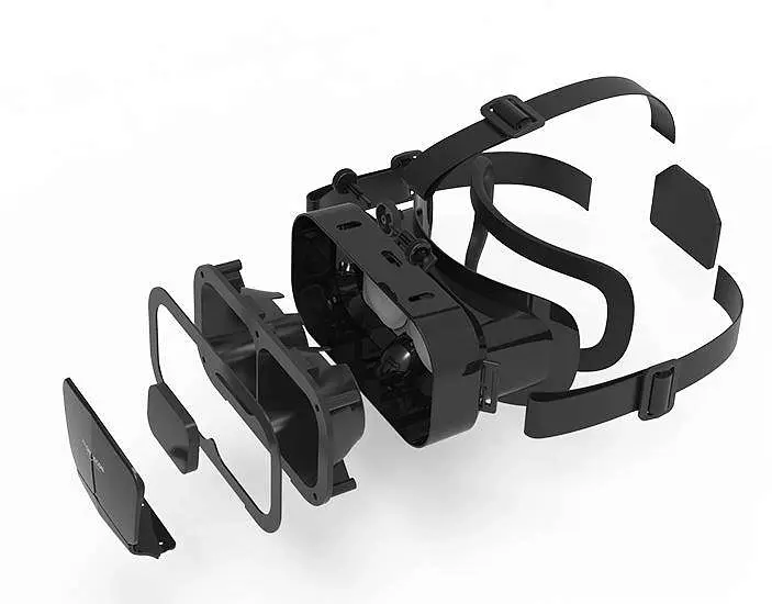 Окуляри-шолом віртуальної реальності Shinecon VR SC-G10 Black - фото 7