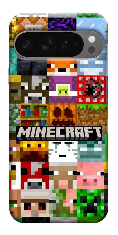 Чохол Demsky Minecraft collage для Google Pixel 10 Pro XL
