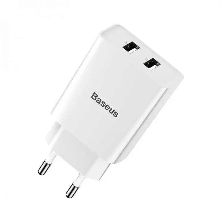 Блок питания Baseus Speed ​​Mini Dual Usb 10.5 W 2 USB CCFS-R02 - фото 2