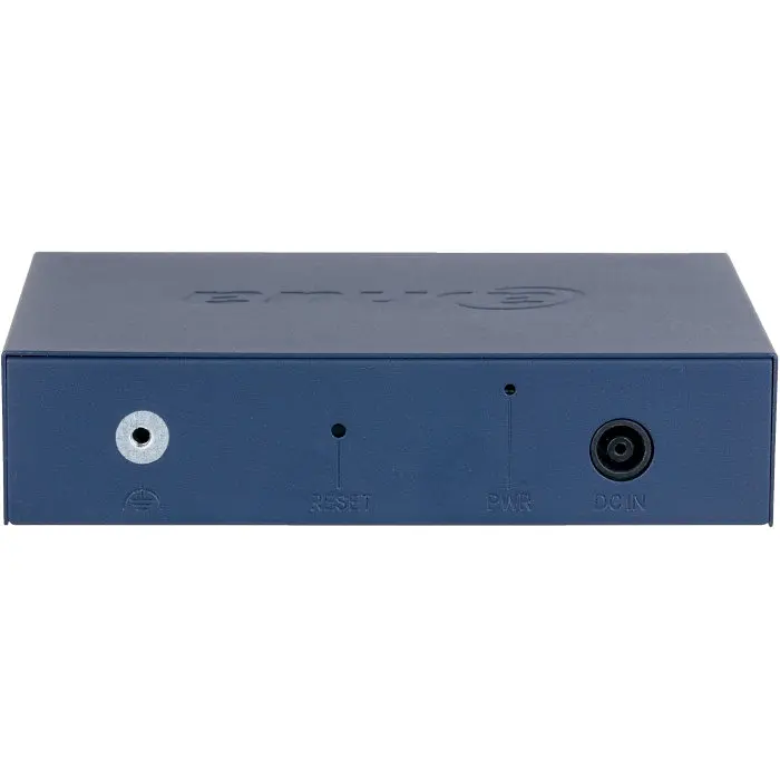 Комутатор Dahua PoE DH-CS4006-4ET2GT-36 4x10/100 PoE 2хRJ45 Uplink 115х85х195 мм Black - фото 3