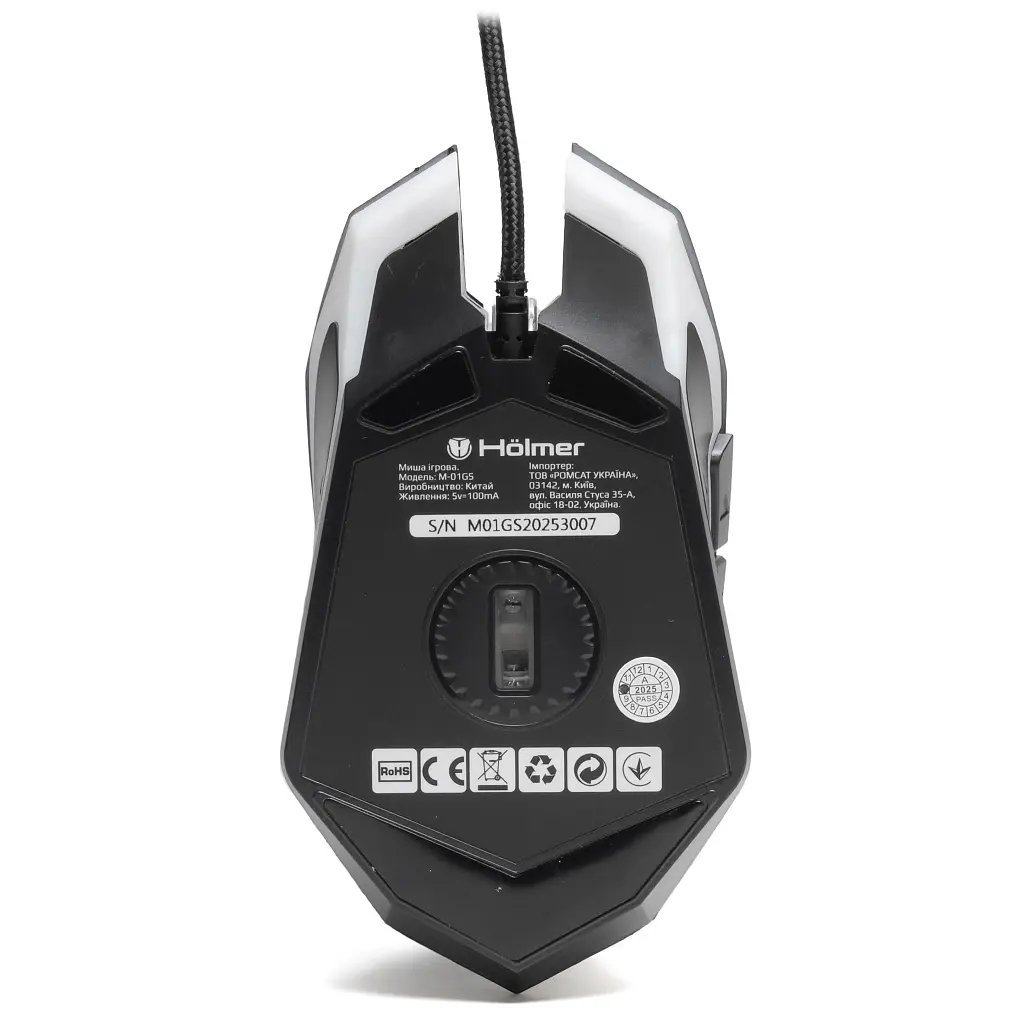 Мишка Hölmer M-01GS USB Black (M-01GS) - фото 10