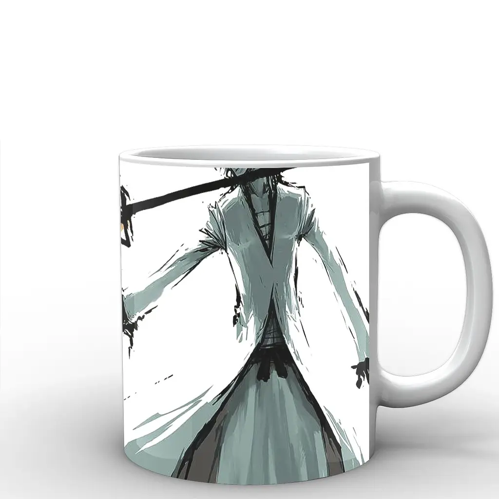 Кружка GeekLand Блич Bleach инь янь BL.02.002 330 мл белая - фото 2