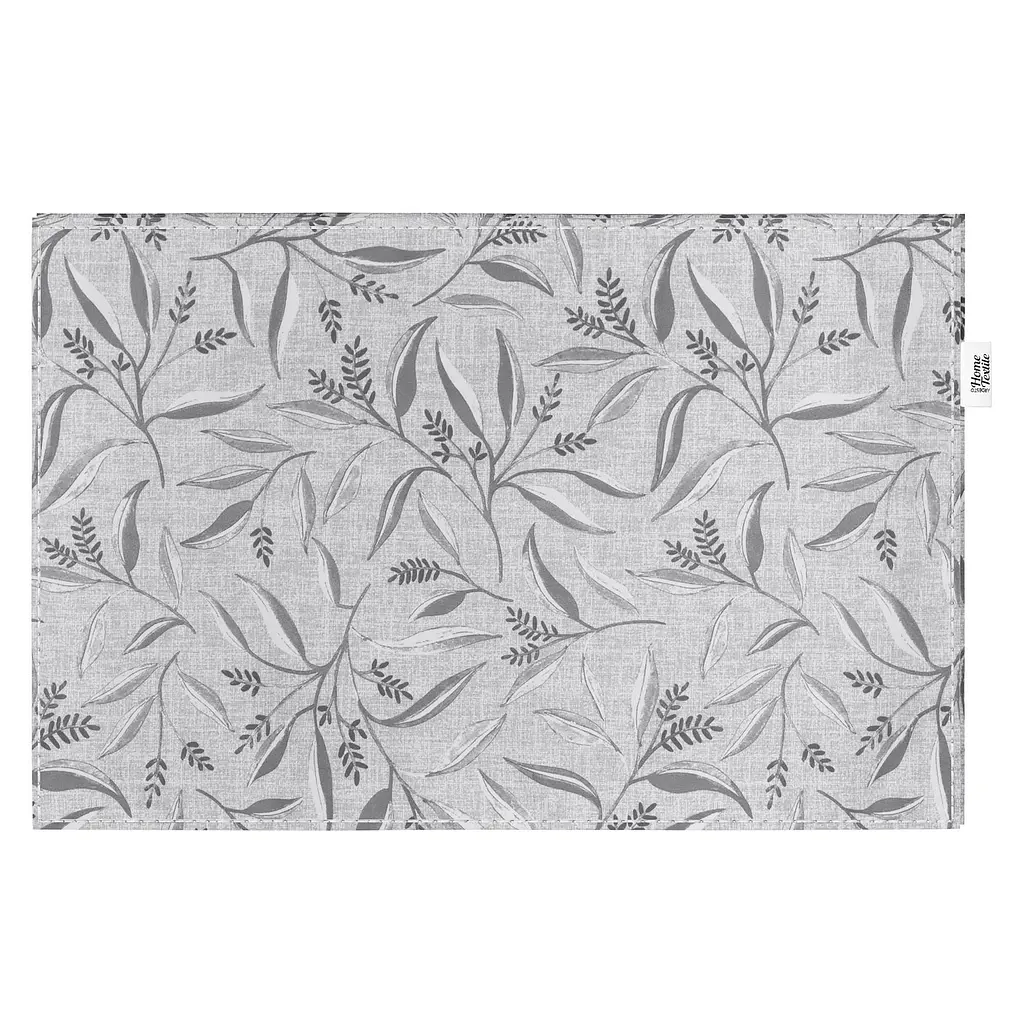 Набір серветок Ardesto Grey leaves 30х45см, 100% поліестер, cірий (ART15GL) - фото 2