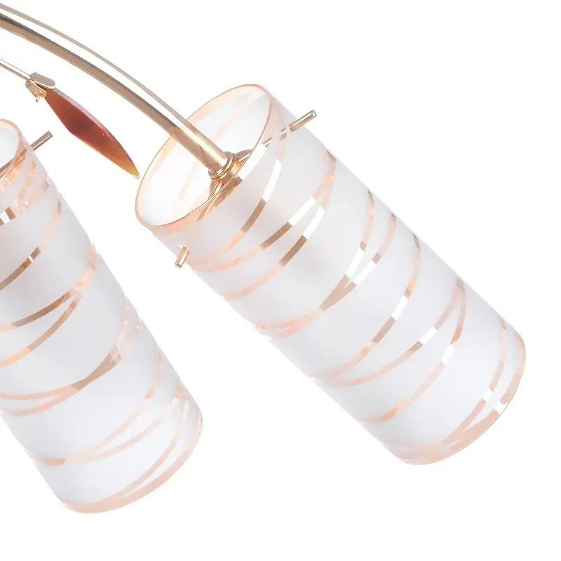 Люстра потолочная Brille классическая E14 60W G (LK-172C/4) - фото 2