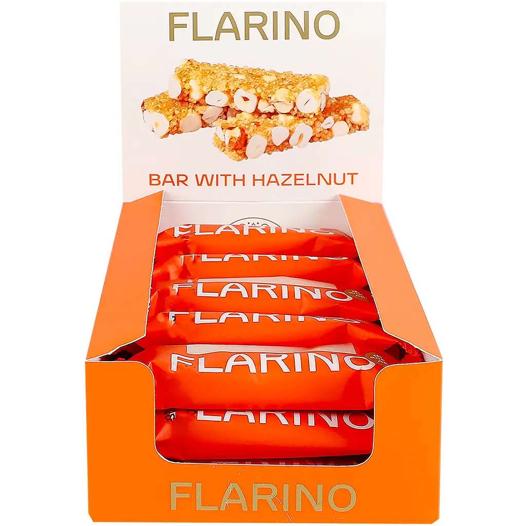 Батончики Flarino з фундуком, лимоном та апельсином 25 г (HLO-25) - фото 3