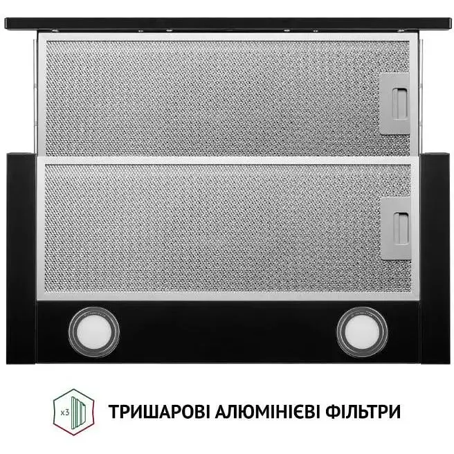 Витяжка телескопічна Perfelli TL 6212 BL 700 LED - фото 6