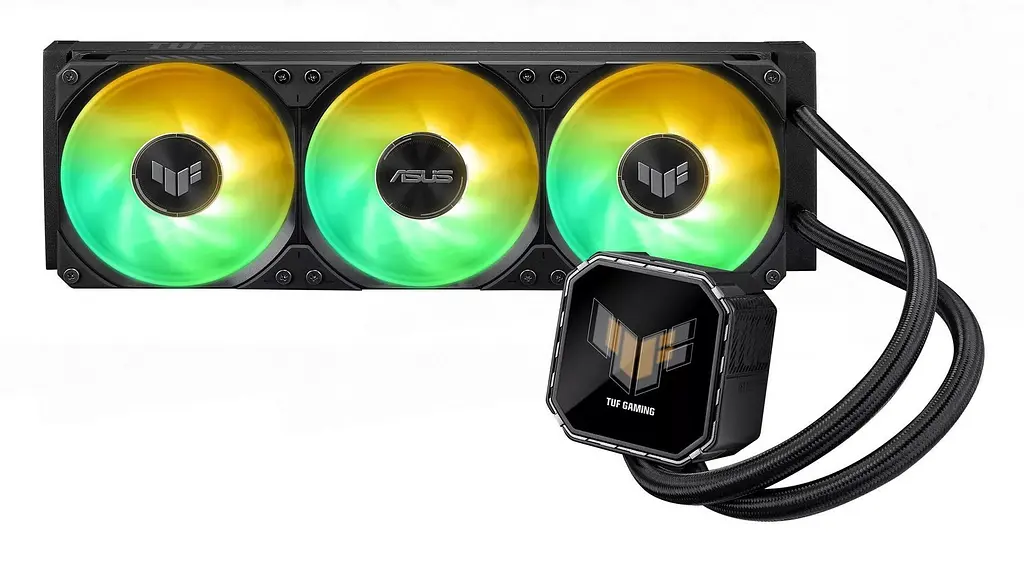 Система водяного охолодження Asus TUF Gaming LC III 360 ARGB LCD (90RC01A1-B0EAY0) - фото 4
