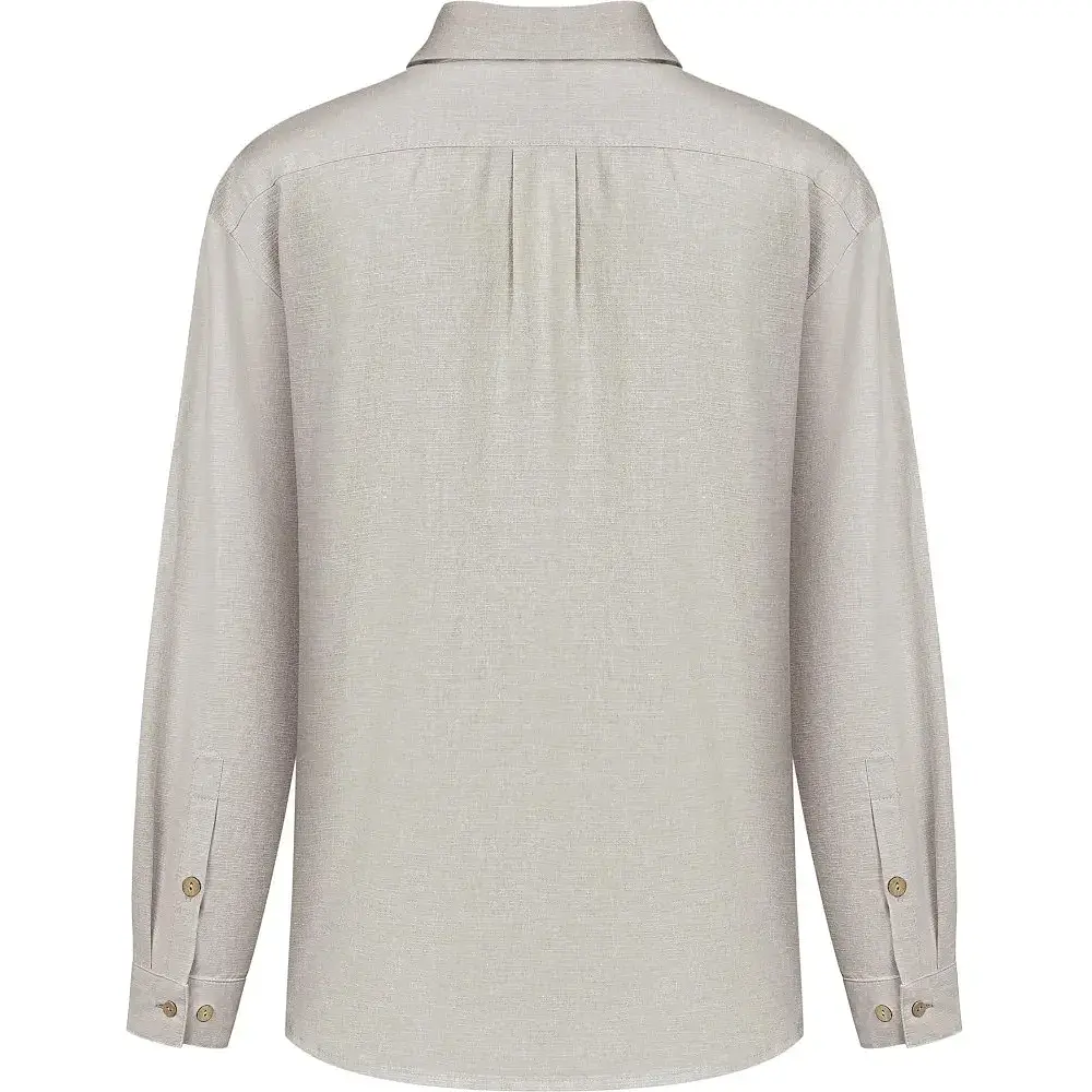 Сорочка Turbat Amazonka Hemp Mns M Moonbeam beige - фото 2