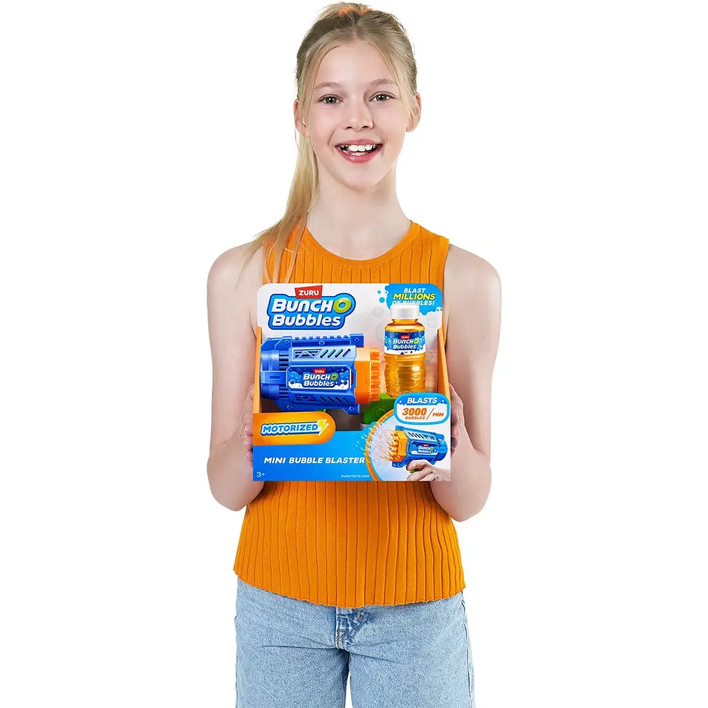 Ігровий набір Bunch O Bubbles серії Mini Бластер з мильними бульбашками (11347) - фото 5