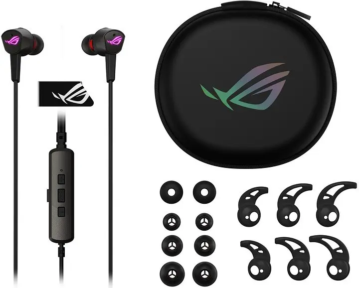Навушники Asus геймерські дротові ROG cetra II USB-C гарнітура (90YH02S0-B2UA00) чорна - фото 5