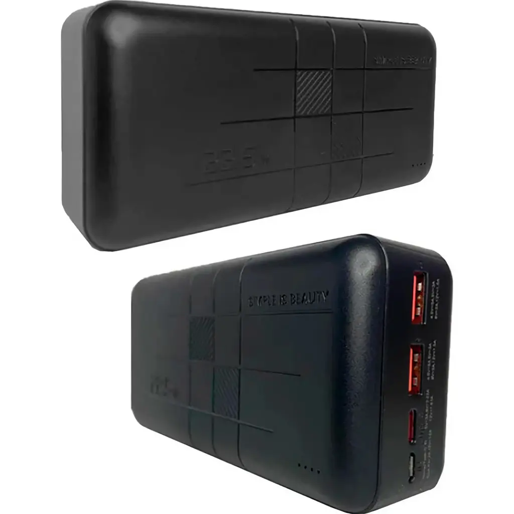 Зовнішній акумулятор XO PR189 30000mAh 22.5W Black [120535] - фото 3