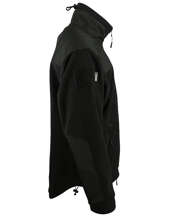 Флісова кофта Kombat UK Defender Tactical Fleece S Чорна (1000-kb-dtf-blk-s) - фото 3