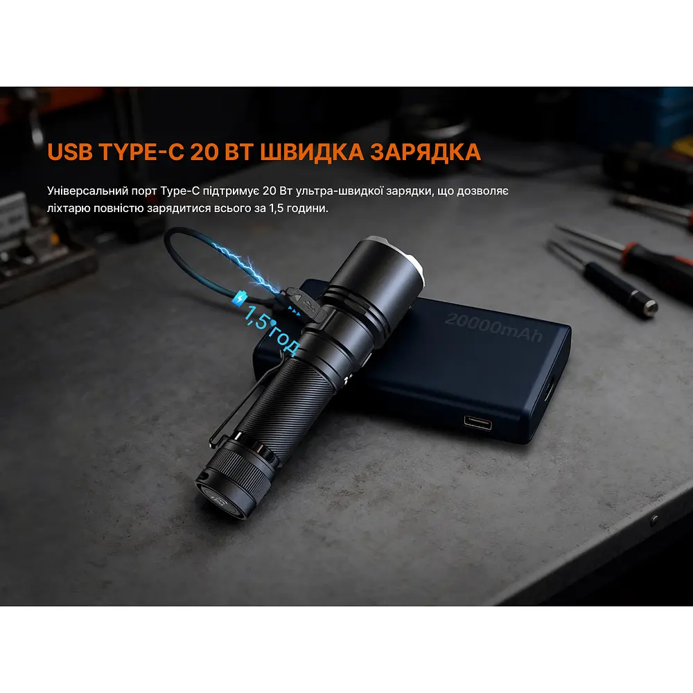 Ліхтар ручний Fenix C7 Pro - фото 19