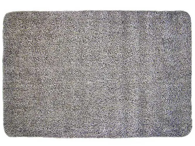 Коврик под входную дверь влаговпитывающий коврик придверный бежевый Clean Step Mat 70х46 см - фото 6