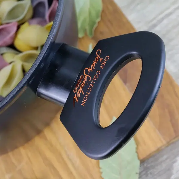Каструля з кришкою Vitrinor Chef Collection 2112161 24 см 3.8 л чорна - фото 6