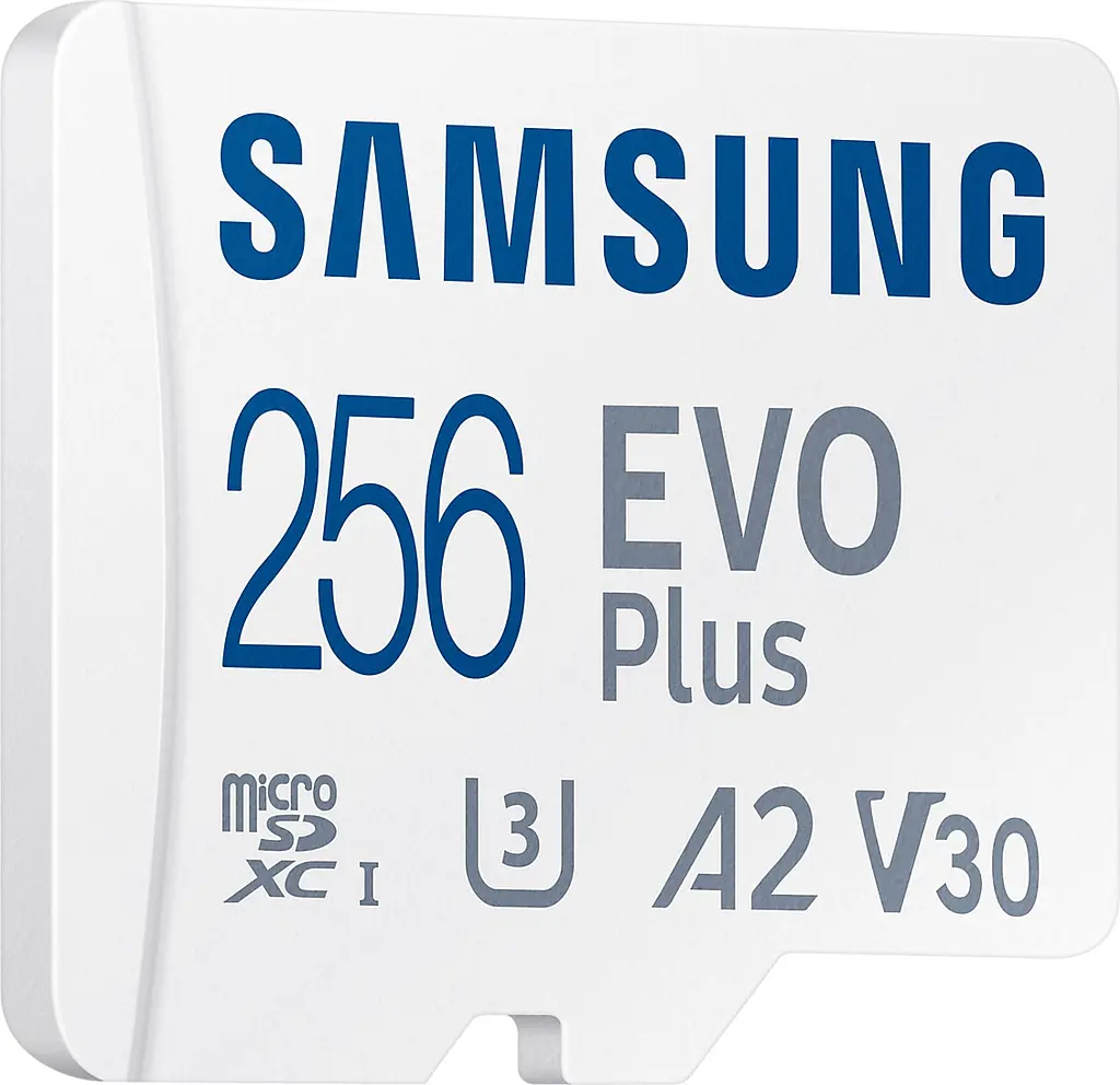 Карта пам'яті Samsung microSDXC EVO Plus 256GB UHS-I U3 V30 A2 + SD Adapter (MB-MC256KA) [83221] - фото 2
