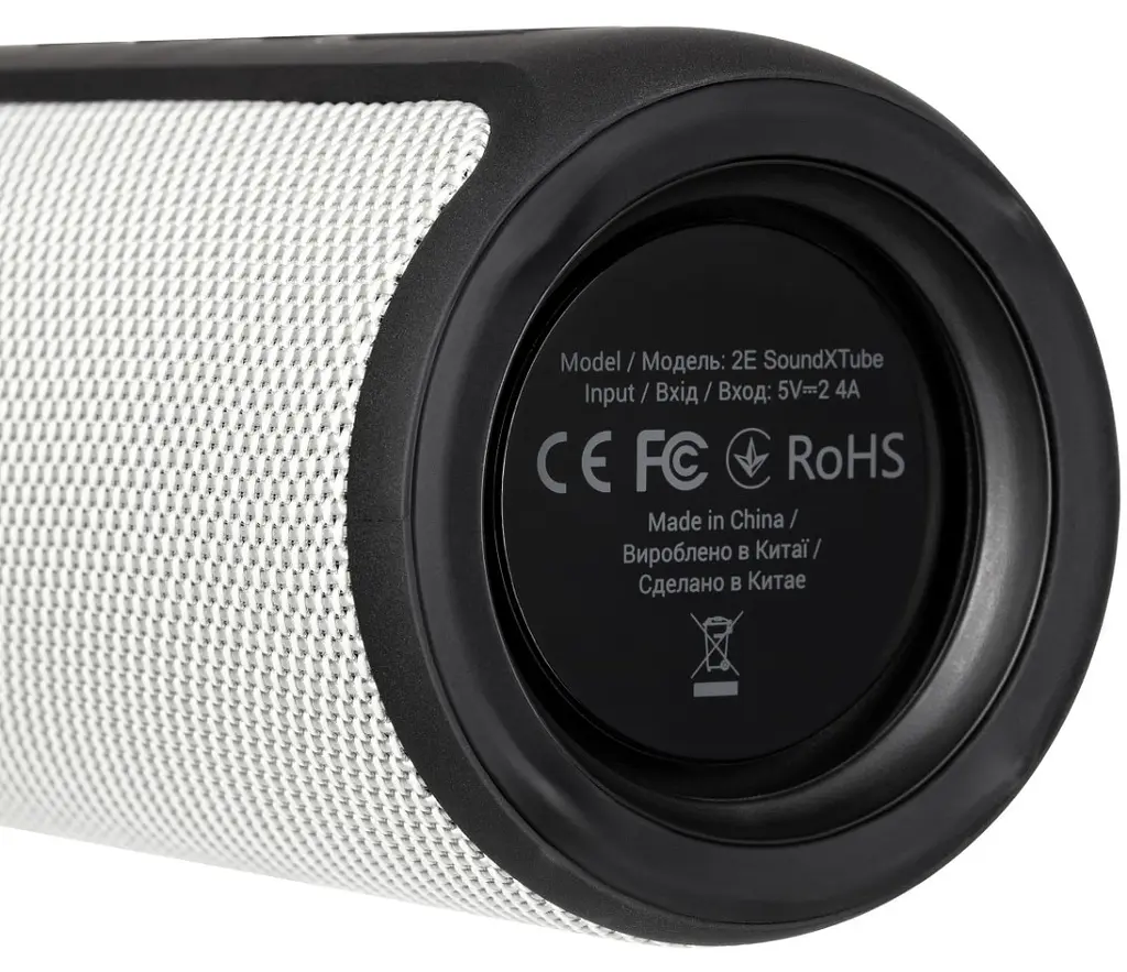 Портативная Bluetooth колонка 2E SoundXTube 30W TWS, MP3, Wireless, Waterproof Black-Grey - фото 4