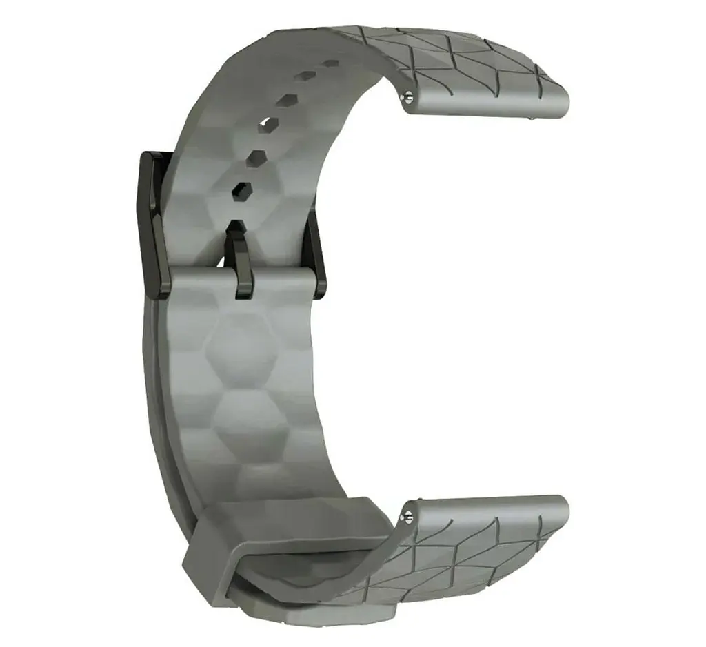 Ремінець Primolux Dimond силіконовий для годинника Xiaomi Watch 5 / Redmi Watch 5 Active / 5 Lite - Grey - фото 3