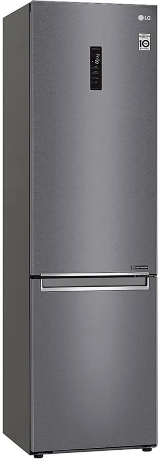 Холодильник LG GA-B509SLKM 203х68х60см 2 дв холодильне відділення 277 л морозильне відділення 107 л A++ NF Інв Диспл. зовнішній Графіт (GA-B509SLKM) - фото 2