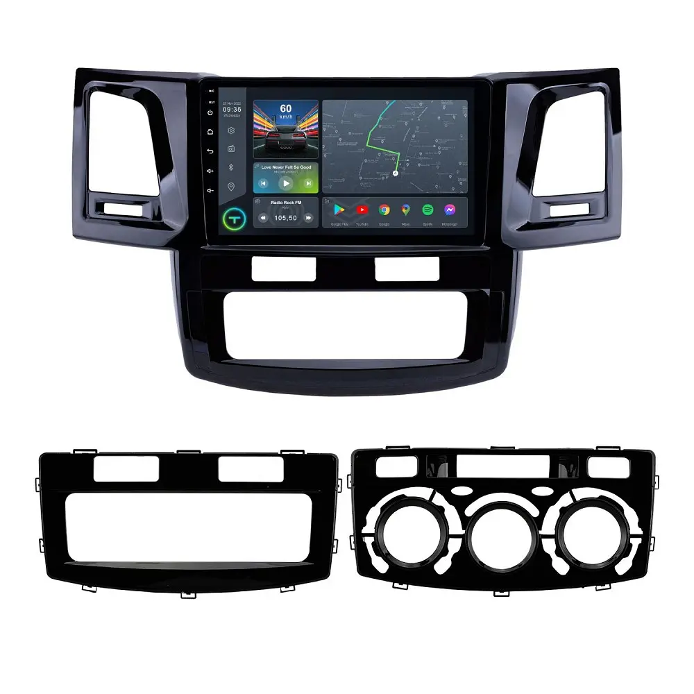 Штатна магнітола TORSSEN Toyota Hilux 12 climate FL9 4+64Gb 4G Carplay DSP