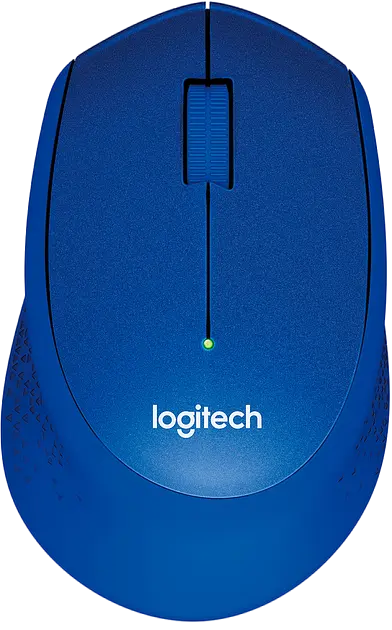 Мышь беспроводная Logitech M330 Silent Plus Blue (910-004910) - фото 1