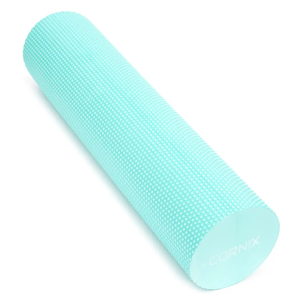 Массажный ролик Cornix EVA+ 60 x 15 см (валик, роллер) XR-0310 Mint - фото 3