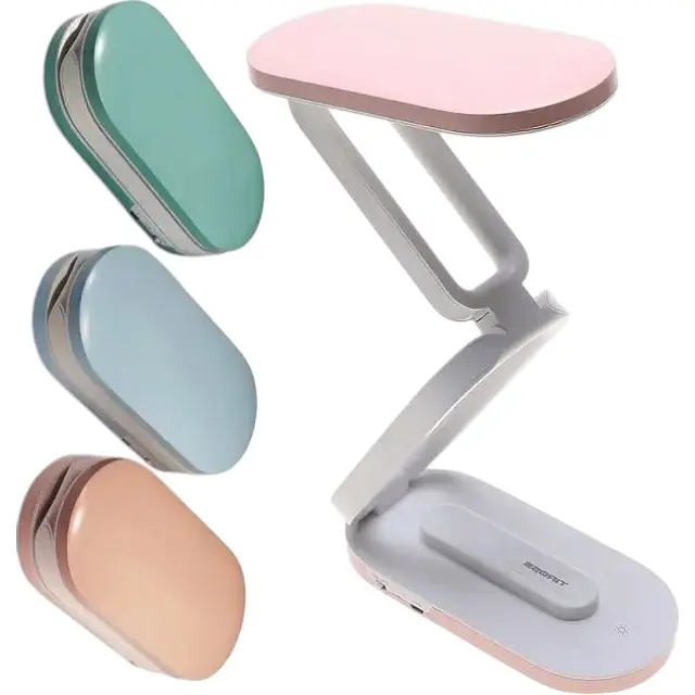 Лампа портативная аккумуляторная Tiross TS2230 2.5 Вт 190 лм сенсорное управление 1500 мАч Розовая - фото 3