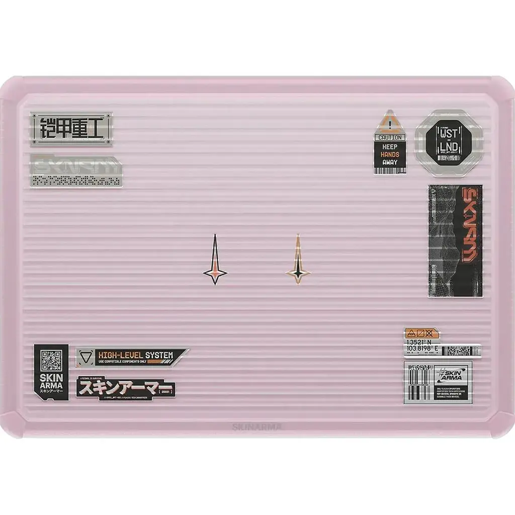 Пластикова накладка (верх і низ) Skinarma Vibron для Apple MacBook Neo 13" A3404 2026 рожева (SK-MBNEO13-VIBBLH) [175141] - фото 3