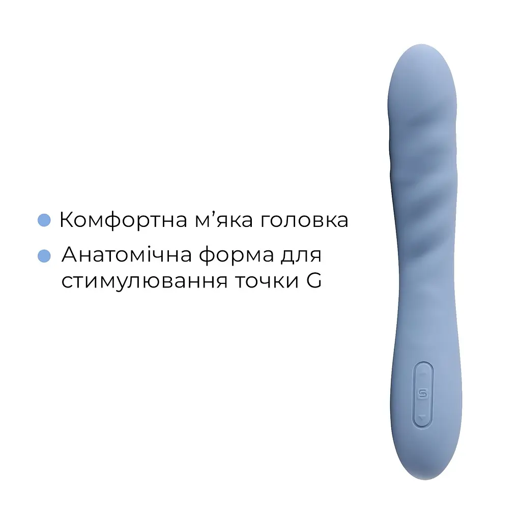 Смарт-вібратор з пульсацією Svakom Ava Neo Cornflower Blue, 15 режимів роботи, водонепроникний - фото 6