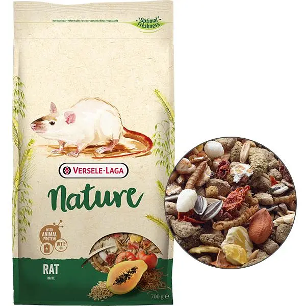 Корм для щурів Versele-Laga Nature Rat Верселе-лага Натюр Рет суперпреміум 700 г (614235)