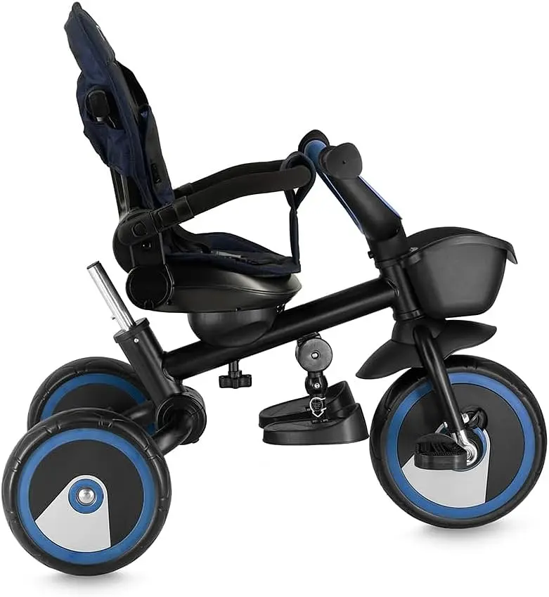 Триколісний велосипед MoMi Ivi Navy Blue (ROTR00014) - фото 4