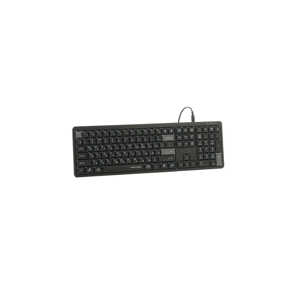 Клавіатура A4Tech FX55 USB UA Black (4711421002417) - фото 2
