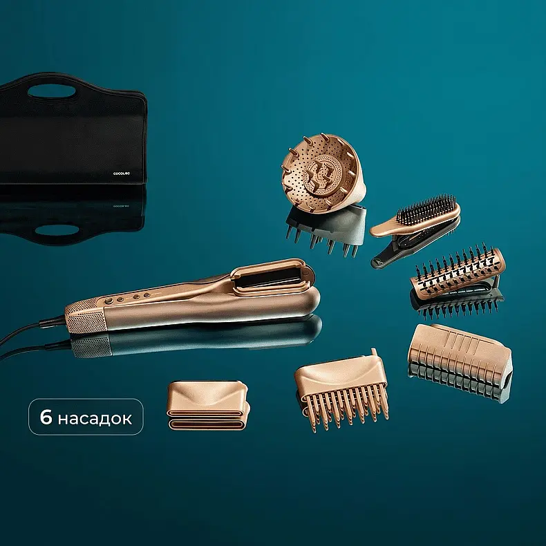 Випрямляч для волосся Cecotec AirLisse 6in1 iTwerk Champagne (A01_EU01_122191) - фото 6