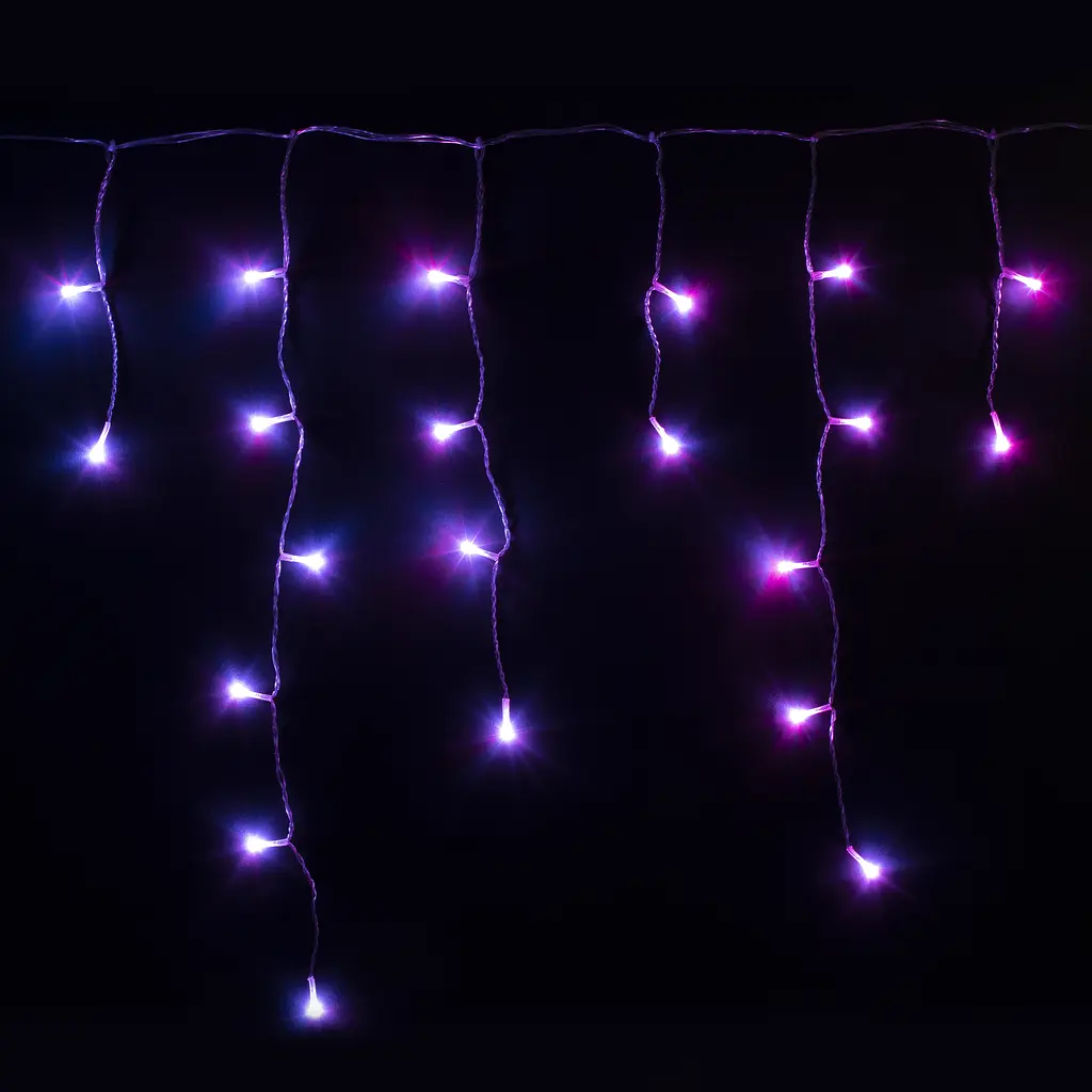 Twinkly Smart LED Гірлянда Twinkly Icicle RGB 190, Gen II, IP44, довжина 5м, кабель прозорий - фото 7