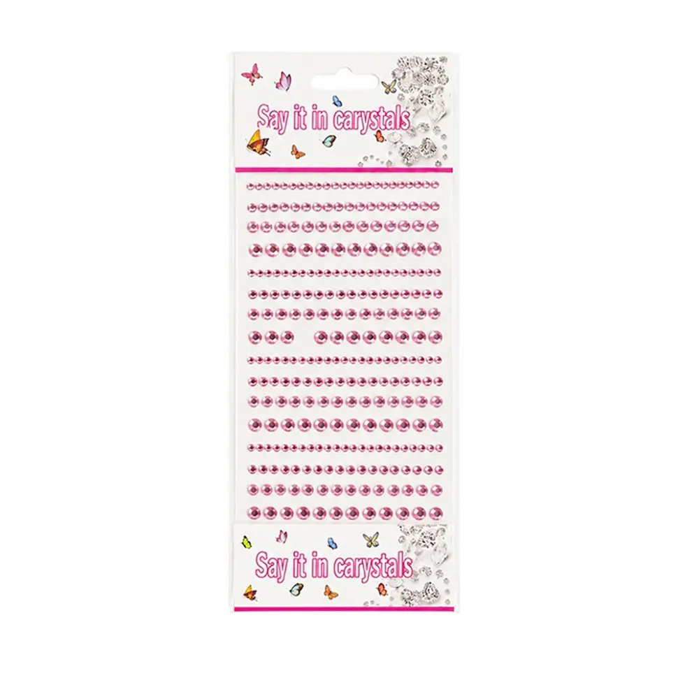 Декоративні наклейки Bambi XY-020(Pink) для авто, ноутбуків, телефонів