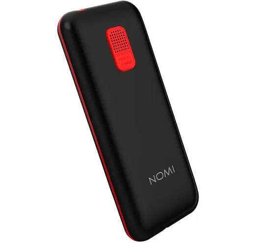Телефон Nomi i1880 Black-Red UA UCRF - фото 5